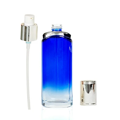 luxury gradient 100ml personal care packaging serum glass skin care packaging cream bottle