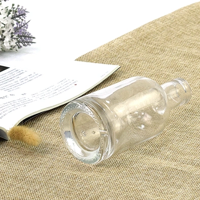 Empty Transparent 150ml Boston Glass Wine Bottle for Whisky Vodka Brandy Whiskey