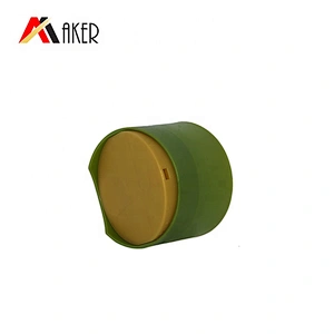 28/410 Green Plastic Double Wall Screw Disc Top Lid Cap For Bottle