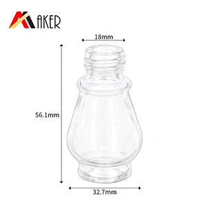 2019 New 15ml clear empty glass essential oil bottle