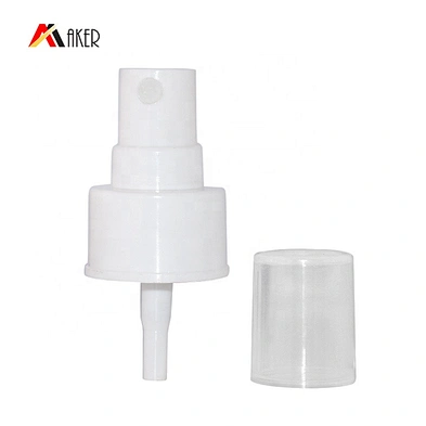 Wholesale white round pp plastic 24/410 25mm mist spray cap fine mist sprayer for bottle