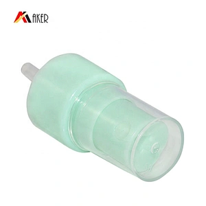 Factory supply wholesale price light green pp plastic 20/410 facial mist sprayer for bottles