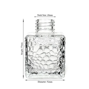 High Quality Wholesale Room Scent Fragrance Reed Diffuser Crystal Glass Luxury Nonfire Aromatherapy Bottle with Stick