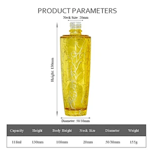 100ml lacquering bottle packaging lotion pump cosmetic glass container