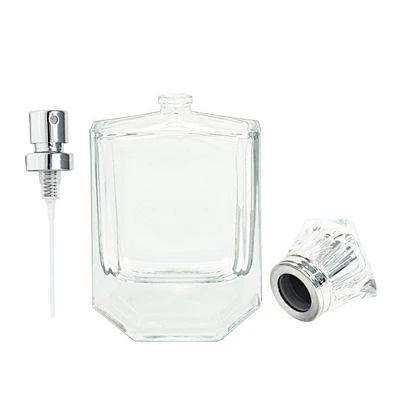 glass bottle parfum en verre bouteille 100ml de lux belle flacon parfum mist spray perfume bottle