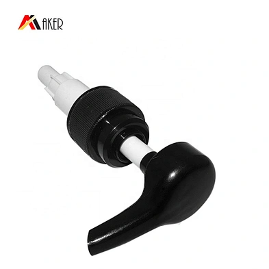 New design high quality black plastic 24/410 lotion pump dispenser for bottles