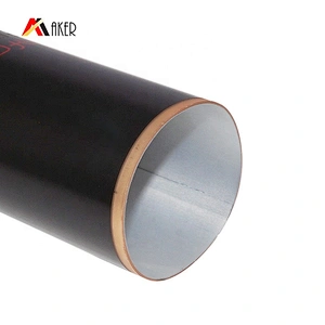 Empty 50ml round brown aluminum laminated cosmetic cc cream tube packaging with screw cap
