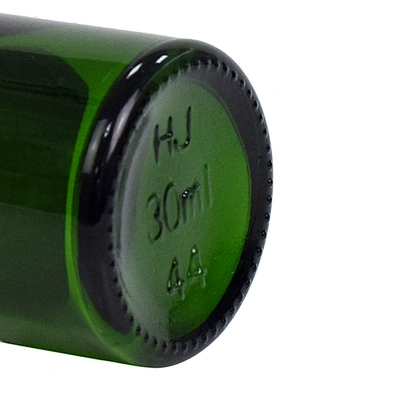 custom empty 30ml personal care packaging skin care serum dropper green glass essential oil bottle