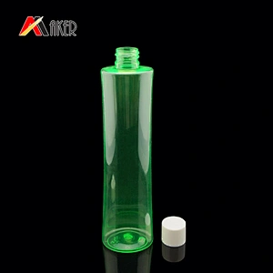 Wholesale personal care 190 ml clear PET bottle plastic lotion bottle