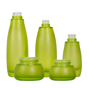factoty custom luxury personal care jar and bottle skin care packaging lotion cream glass wood jar and bottle