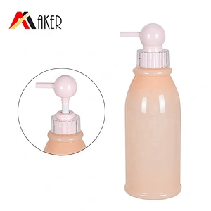 Luxury pink 32/410 plastic cosmetic shampoo lotion dispenser pump for personal care bottles