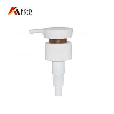 Factory price 28/410 PP white plastic lotion dispenser pump for soap and lotion bottle