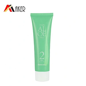 Newest empty 60ml round LDPE plastic cosmetic skin care facial cleanser cream tube packaging with screw cap