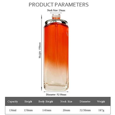 factory wholesale transparent 120ml cosmetic personal care lotion cream skin care empty packaging glass bottle