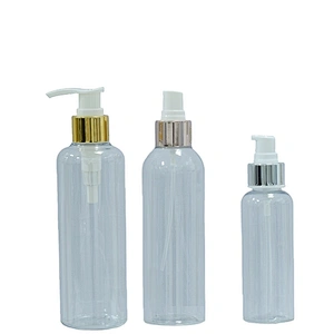 China factory custom plastic body lotion bottle with 24/410 mist spray / lotion pump