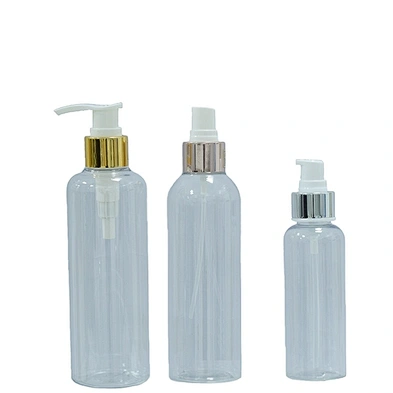 China factory custom plastic body lotion bottle with 24/410 mist spray / lotion pump