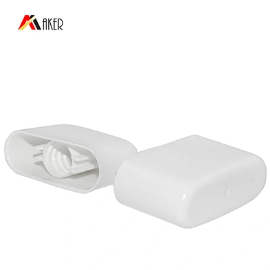 Custom 40ml Pearl White Effect Super Flat Full Plastic Empty Hand Cream Lotion Cosmetic Packaging Tubes with Screw Cap
