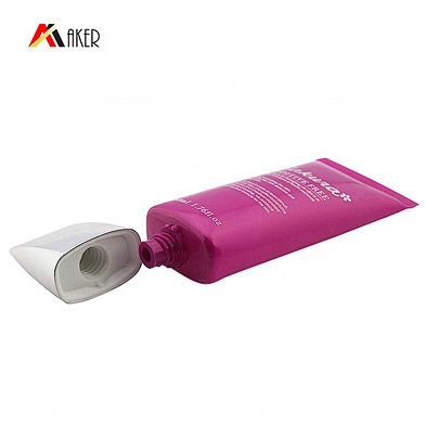 China factory empty 40ml pearlized liquid package LDPE tube foundation bb cream cosmetic plastic tube with screw cap