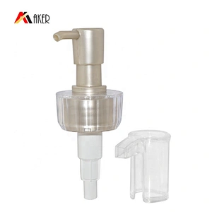 Wholesale square empty 300ml PET plastic cosmetic shower gel lotion pump bottle