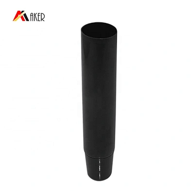 Liquid Lip Balm Cosmetic Lip Gloss Squeeze Packaging Tube Wholesale Round LDPE Plastic with Black Lipstick 15ml or Customized