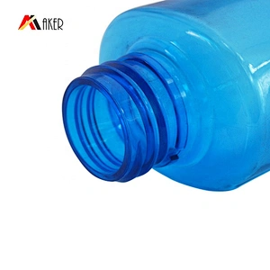 Hot design PET plastic 200ml skin care makeup remover bottle with spray pump