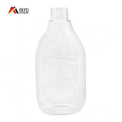 Custom 230ml PET Plastic Refillable Sunscreen Lotion Emty Bottle with Gold Aluminum Covered Disc Cap