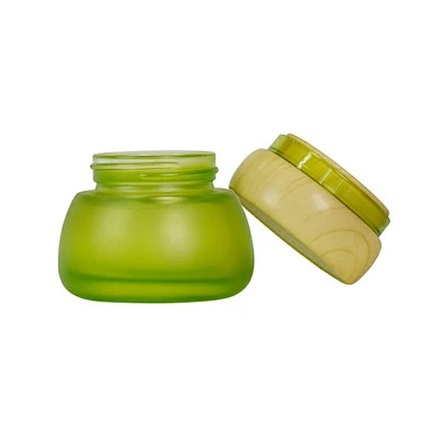 factoty custom luxury 50g personal care packaging jar skin care packaging lotion cream glass jar for lotion cream