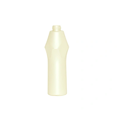 300 ml milk plastic hdpe shampoo body lotion bottle with black 24/410 lotion pump