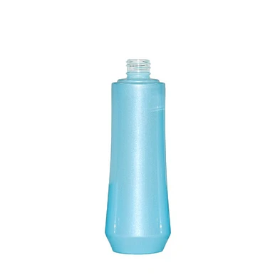 luxury fashion costom 4oz print blue personal care glass bottle skin care lotion cream glass custom bottle packaging set
