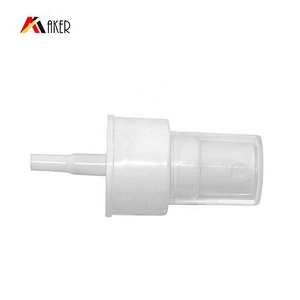 Wholesale white round pp plastic 24/410 25mm mist spray cap fine mist sprayer for bottle