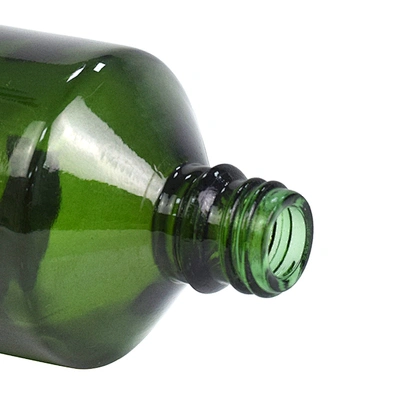 wholesale amber green 20ml 100ml 3oz glass packaging dropper bottle essential oil oblique shoulder bottle
