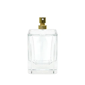 luxury custom classical 3oz personal care glass packaging mist spray bottles 100ml perfume bottle