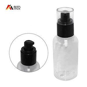 Treatment Dispenser Lotion Cream Pump PP Plastic China Wholesale Black PUMP Sprayer Sprayer Type Black or Customized Round