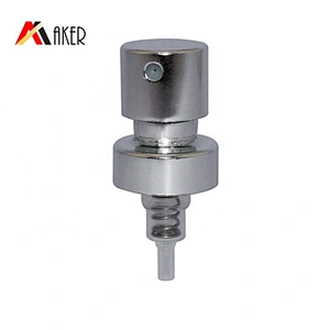 High quality silver aluminum perfume pump fine mist sprayer bayonet version