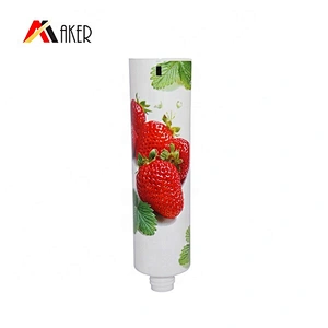 120ml LDPE oval empty soft cream cosmetic packaging tube