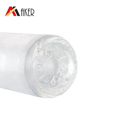 Low MOQ 5ml clear glass roll on bottle for essential oil and perfume