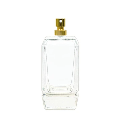 empty 100ml glass bottle bouteille parfum de carre luxu mist spray glass perfume bottle