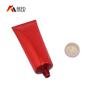 Hot sale  customized design empty LDPE plastic cosmetic tube packaging 100ml