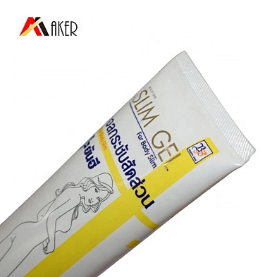 China manufacturer white biodegradable cosmetic containers plastic packaging tube for cream