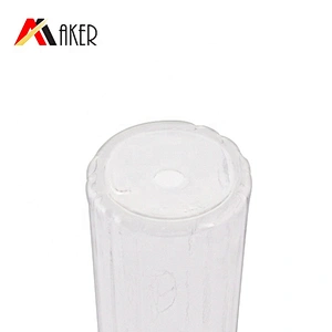 Custom 2oz / 60ml PET plastic cosmetic body lotion bottle toner bottle with rose gold aluminum covered screw cap