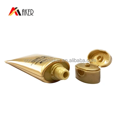 30g oval plastic cosmetic laminated tube packaging for BB cream