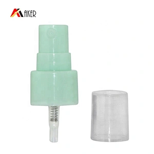 Factory supply wholesale price light green pp plastic 20/410 facial mist sprayer for bottles