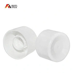 Wholesale round 100ml plastic white cosmetic hand cream laminate packaging tube with double wall screw cap