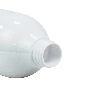White 480ml Plastic PET Boston Round Hand Sanitizer Biodegradable Lotion Bottle