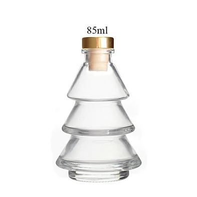 105ml Fashion Frosted Empty Luxury Reed Diffuser Clear Glass Aromatherapy Diffuser Bottles