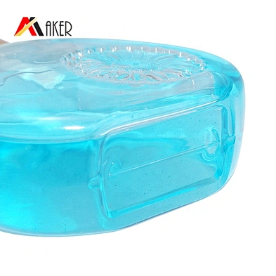 Trendy Ball Shape PETG 300ml Plastic Hand Wash Empty Bottle Packaging With Aluminium Golden Pump