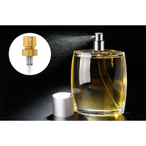 Hot selling 15/400 gold aluminum covered snap perfume sprayer pump