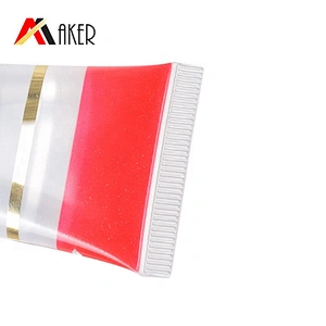 New arrival customized 30ml empty clear cosmetic squeeze tube with flip cap for liquid foundation
