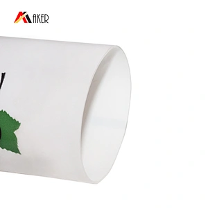 Wholesale price custom printing white round cosmetic cream plastic tube packaging with screw lid