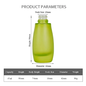 factoty custom luxury personal care bottle skin care packaging frost glass lotion cream glass wood bottle